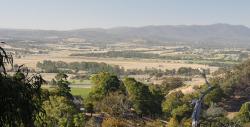 Overlooking Yarra Valley just like California